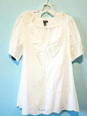 Alfani Eyelet Blouse